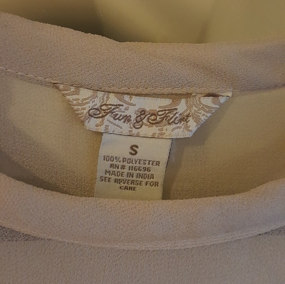 Gold sequin top - Picture 5 of 6